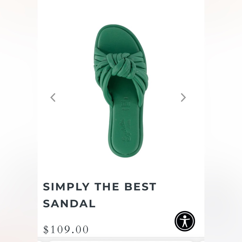 SEYCHELLES Simply the Best Slide Sandal Size 7.5